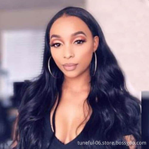 Tuneful 100T full lace human hair wigs wholesale price brazilian hair hot on selling straight body hd lace for black women